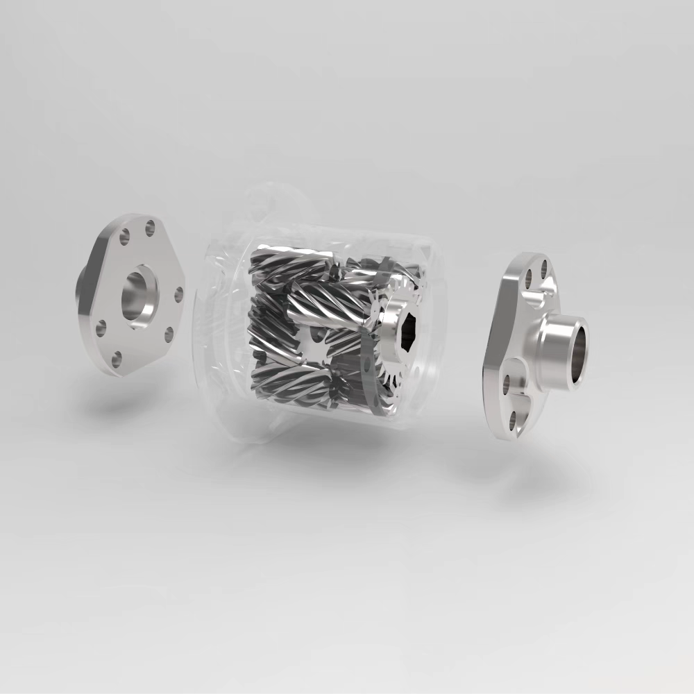 TWOLF M715 1/8 Rc Pickup Metal Torson Axle Mechanical Automatic Limited Slip Differential 2set