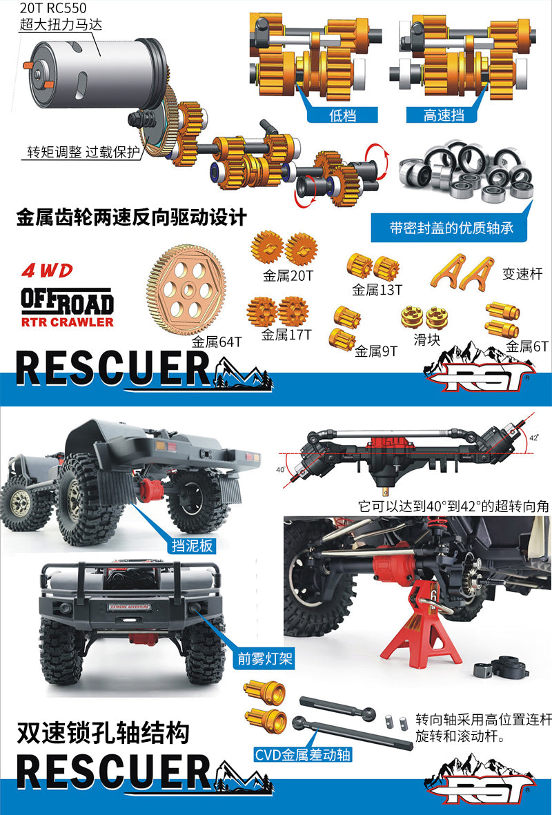 RGT EX86190 1/10 LC76 rc car RTR