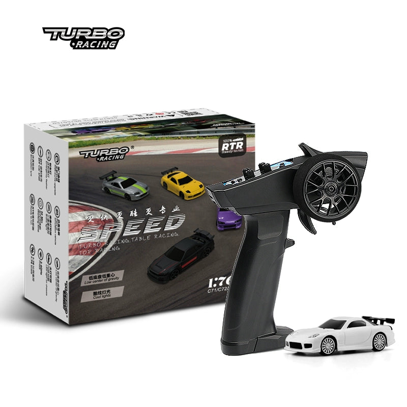 TURBO RACING 1:76 C74 C71 C72 C75 Mini RC Car RTR