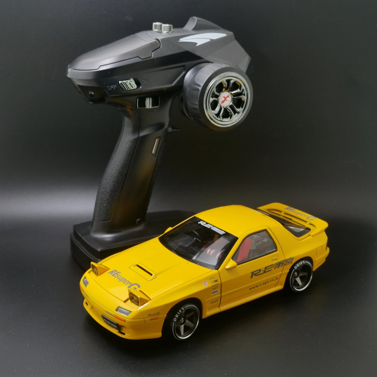 1/24 MINI D GTR Rwd Brushless Motor with Gyroscope Rc Drift Car RTR