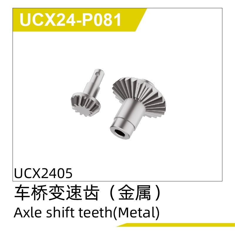 UDIRC UCX 2405 Snow Leopard 1/24 Rc Car Metal Op Parts