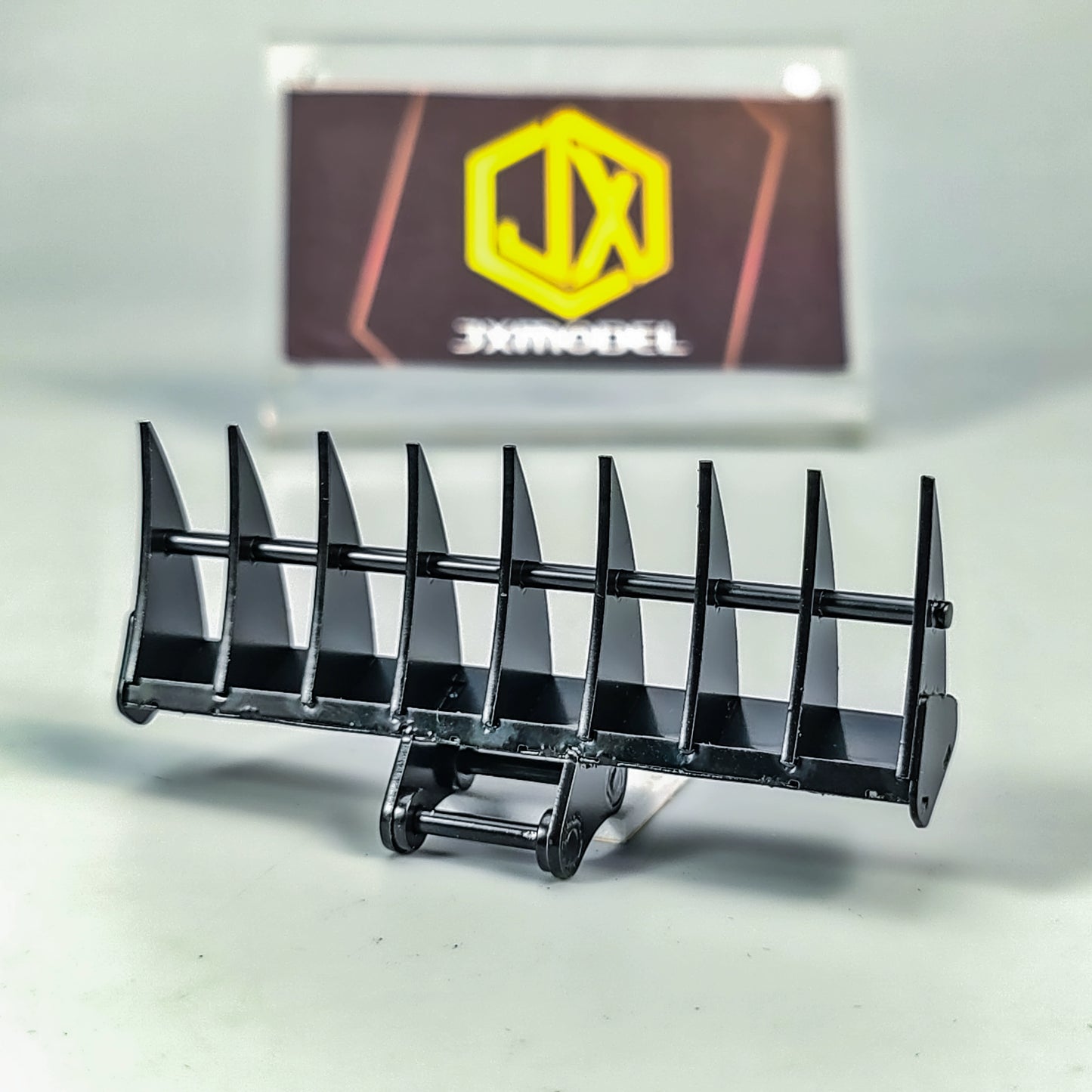 JXModel JX-E20 miniature hydraulic remote control excavator op bucket tool