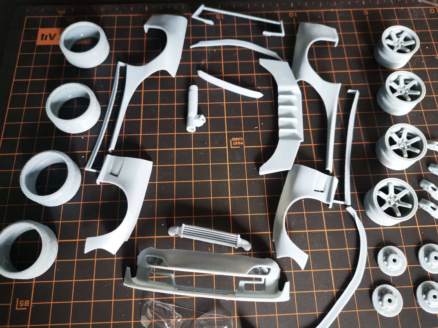 1/24 FD3S RX7 LTO 3D PRINT OP PART FOR Tamiya