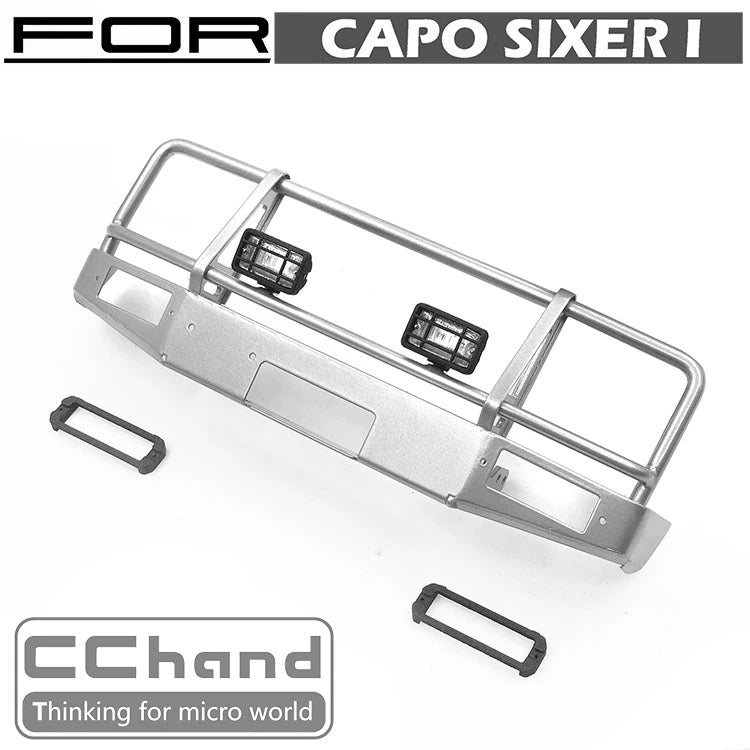 Capo 1/6 Samurai Jimny Rc Car Metal Front Bar Op Parts