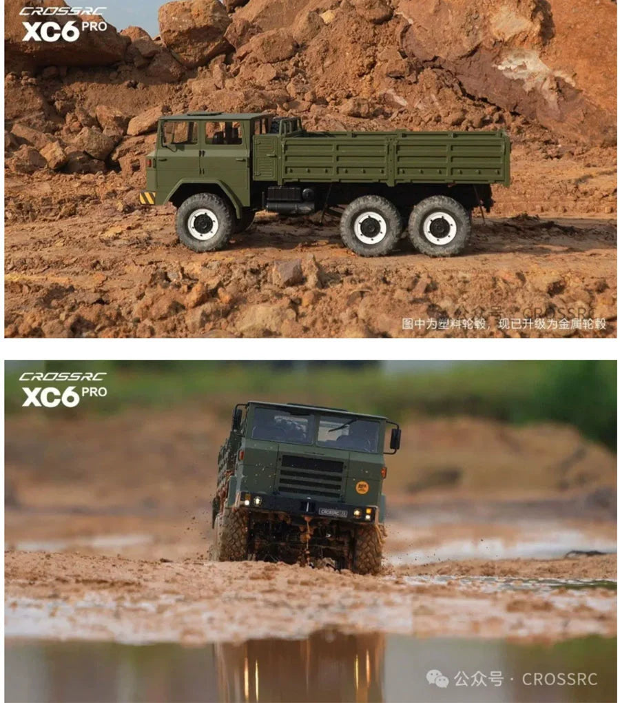 CROSSRC XC6 Pro 6X6 Rc Car RTR