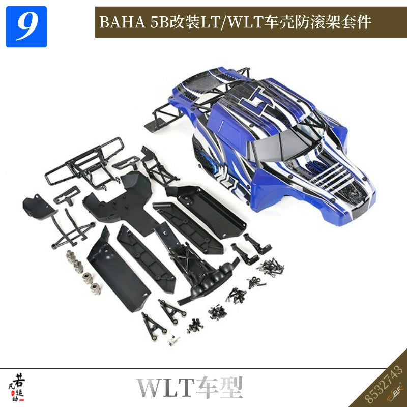 ROVAN 1/5 Car BAHA 5B Rc Car Modified LT/WLT 5t Shell Roll Cage Kit