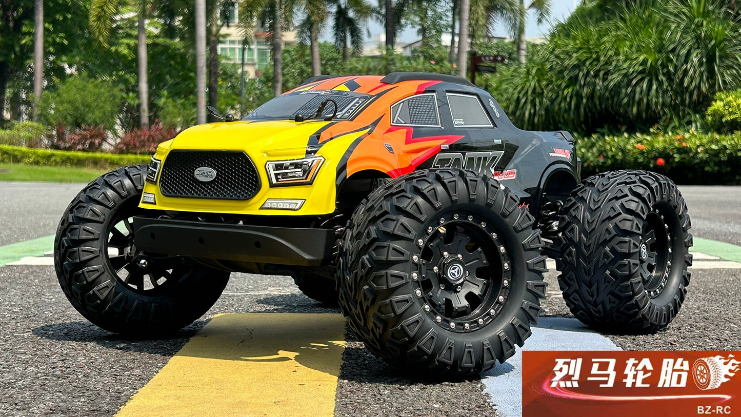 Fsr 1/8 Tank Cheetah Rc Car Tire Removable Coupling Diameter 170mm