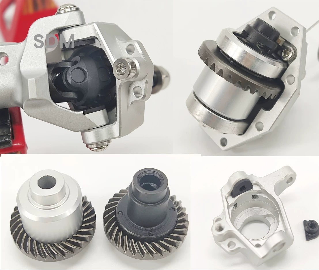 SDM 1/10 SCX10 TRX4 Rc Car Differential Lock Constant Speed Steering Axle DA04