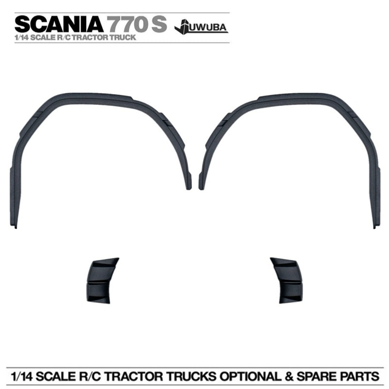 1/14 Tamiya Scania Rc Tractor 770S 56368 Wheel Eyebrow CBB-H30