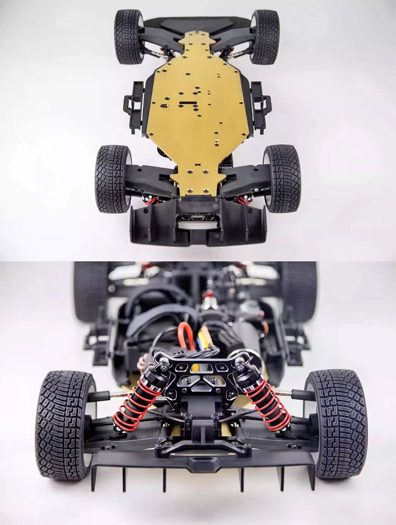 Traction Hobby KM WRC C3 Brushless 4WD 1/7 RC Electric Remote Car KIT RTR
