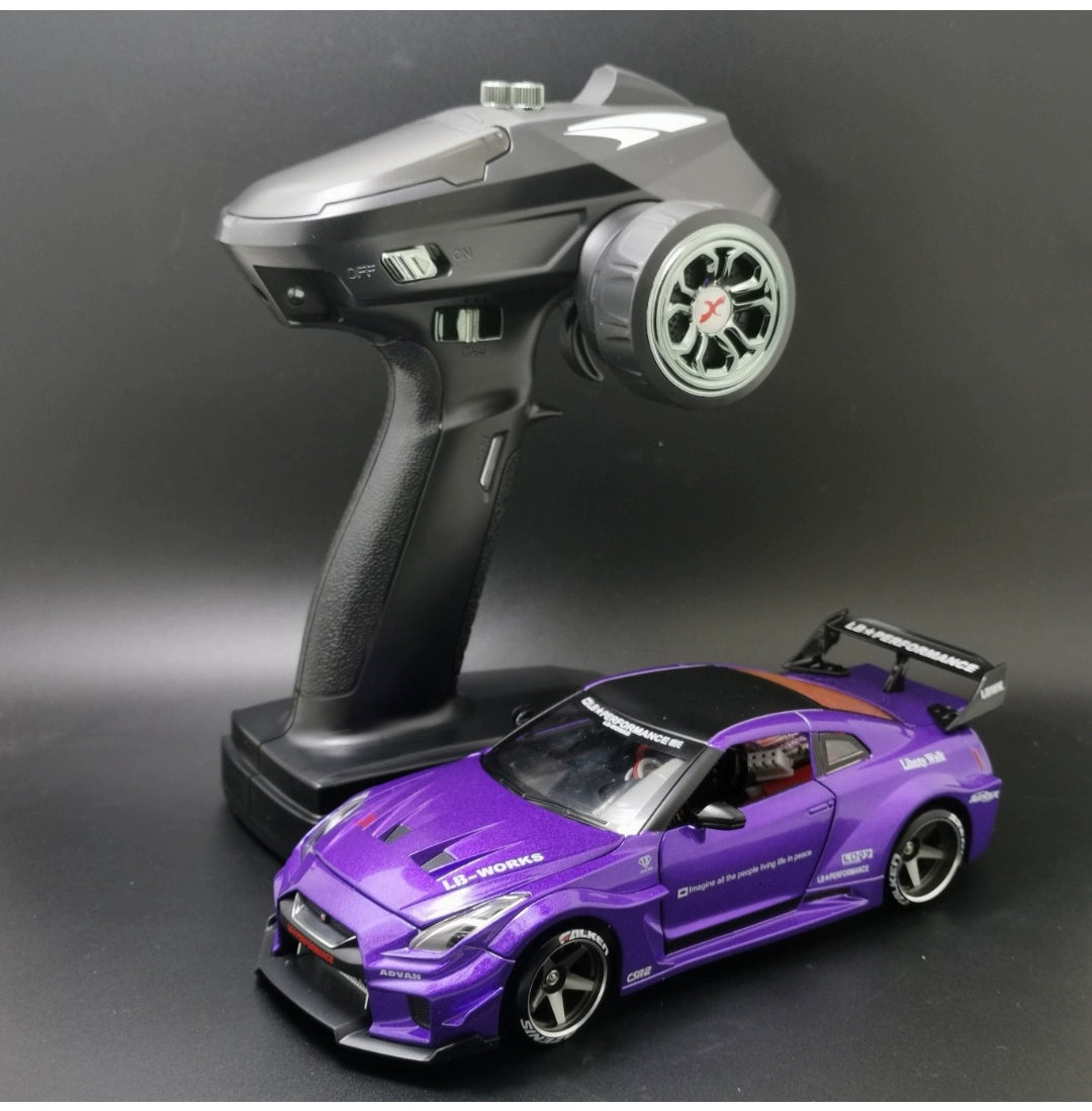 1/24 MINI D GTR Rwd Brushless Motor with Gyroscope Rc Drift Car RTR
