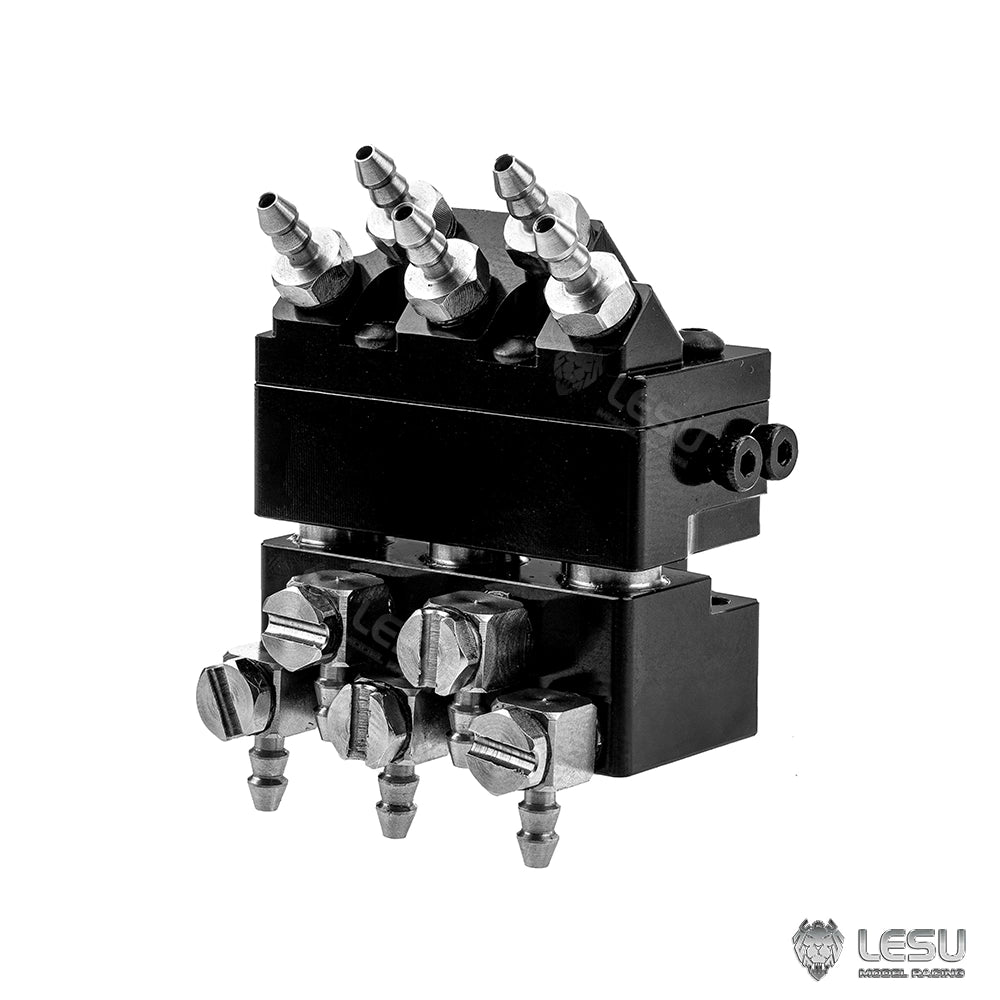 Lesu 1/14 AOUE LR960 Rc Hydraulic 5-way Oil Nozzle Quick Change Coupler Y-1560 Y-1560-A Y-1560-B