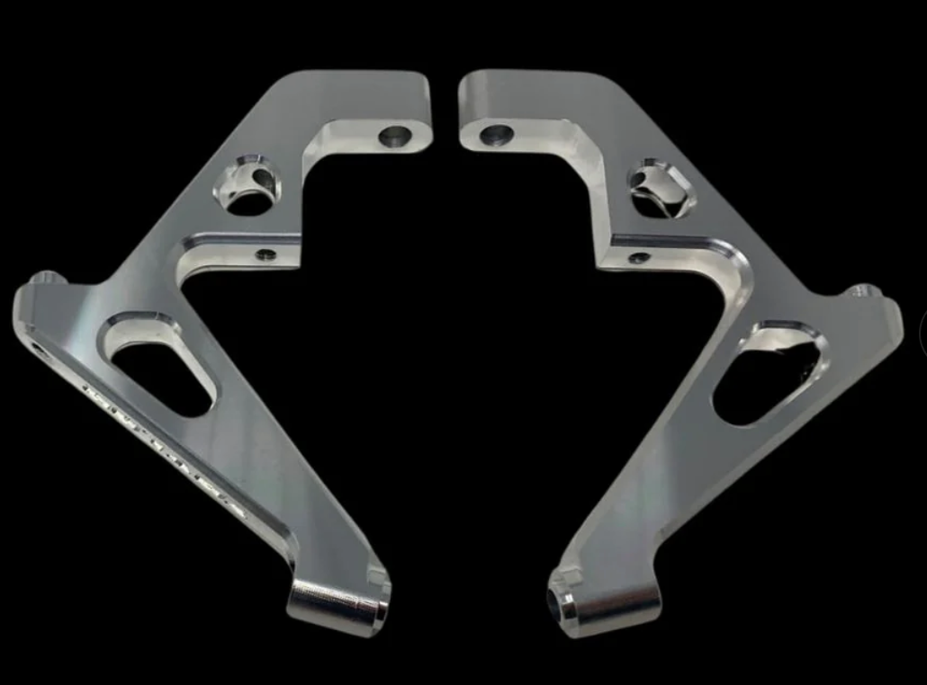 1/5 Rovan Baja Rc Cnc Metal Gearbox Spindle Shock Absorption Clutch Bracket Parts