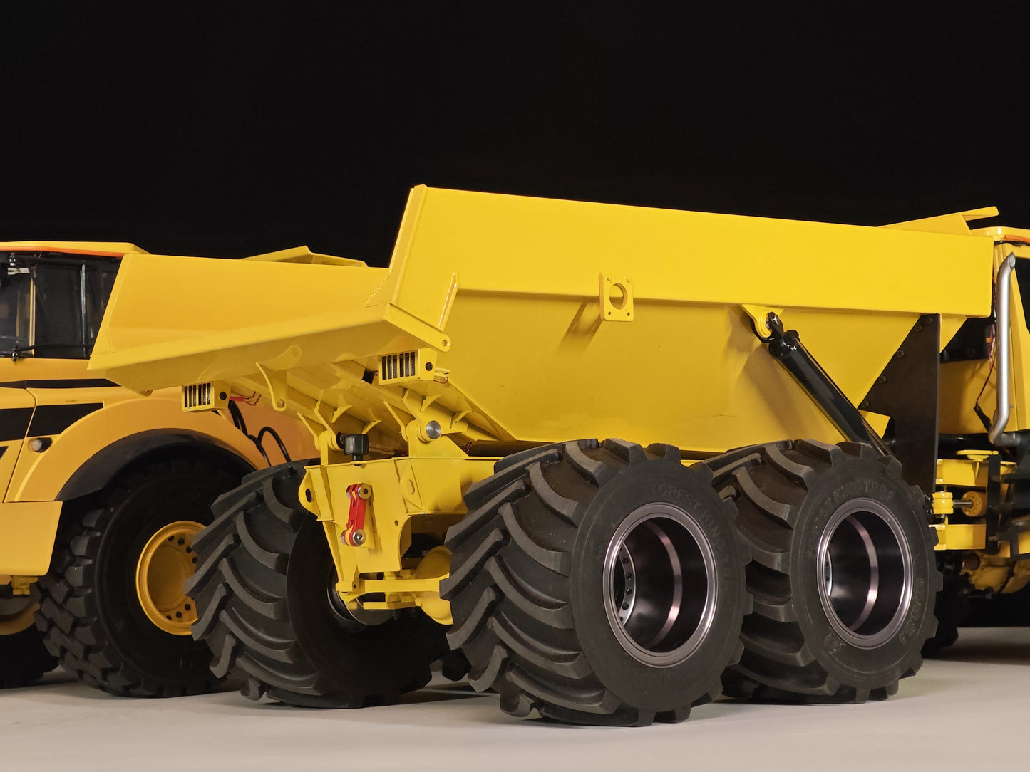 JDMODEL JDM-198G 800/40 JDM-198H Heavy Duty Wheel Tire Set for1/14 1/12 rc Hydraulic engineering vehicle