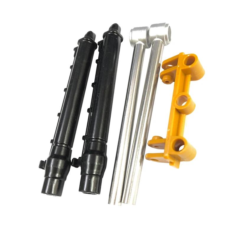 HUINA 1580 580 1/14 Rc Excavator Gearbox Gear Box Metal Push Rod