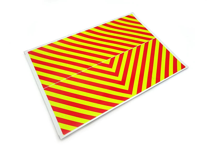 1/14 TAMIYA RC TRACTOR Reflective Warning Sticker