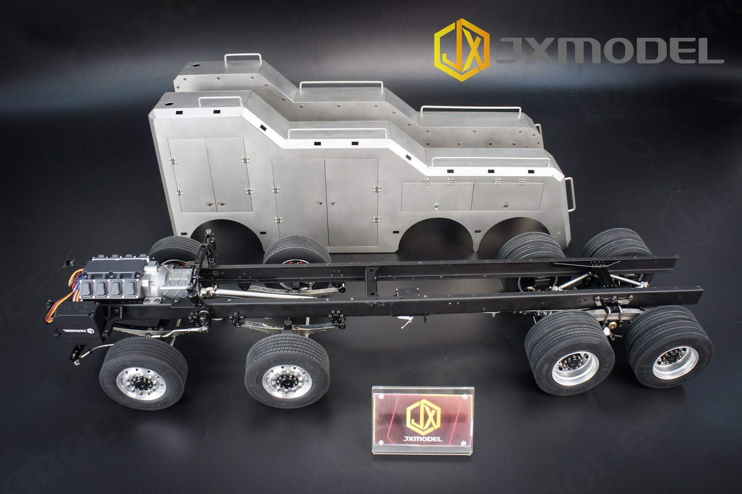 JXmodel Hydraulic Obstacle Clearance Rescue Vehicle Kit 2.0 for 1/14 Tamiy 8x4 Rc Tractor
