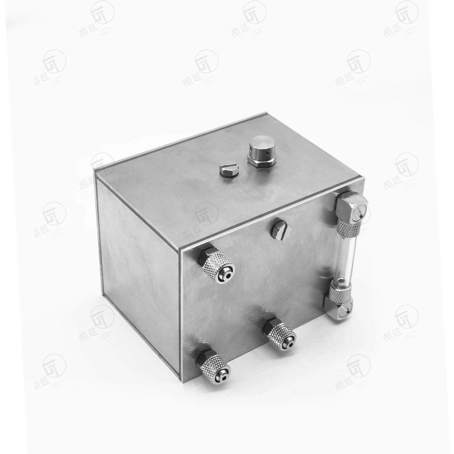 CUT MODEL CUT-8060 M5x6mm SS Miniature Fuel Tank for 1/14 Rc Hydraulic Excavator