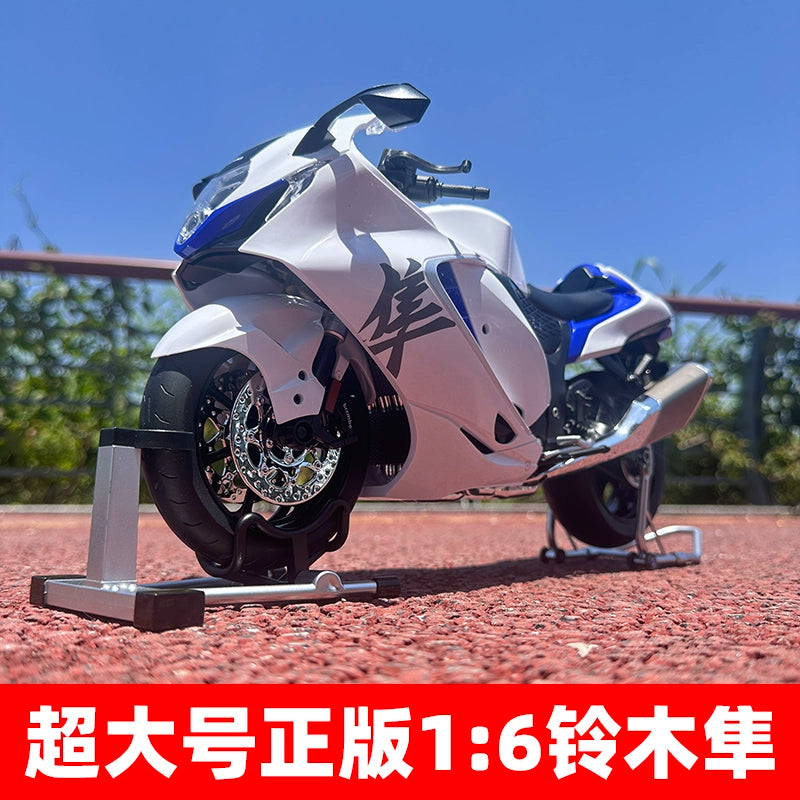 1/6 Suzuki Hayabusa Motorcycle Alloy Static Model 1300