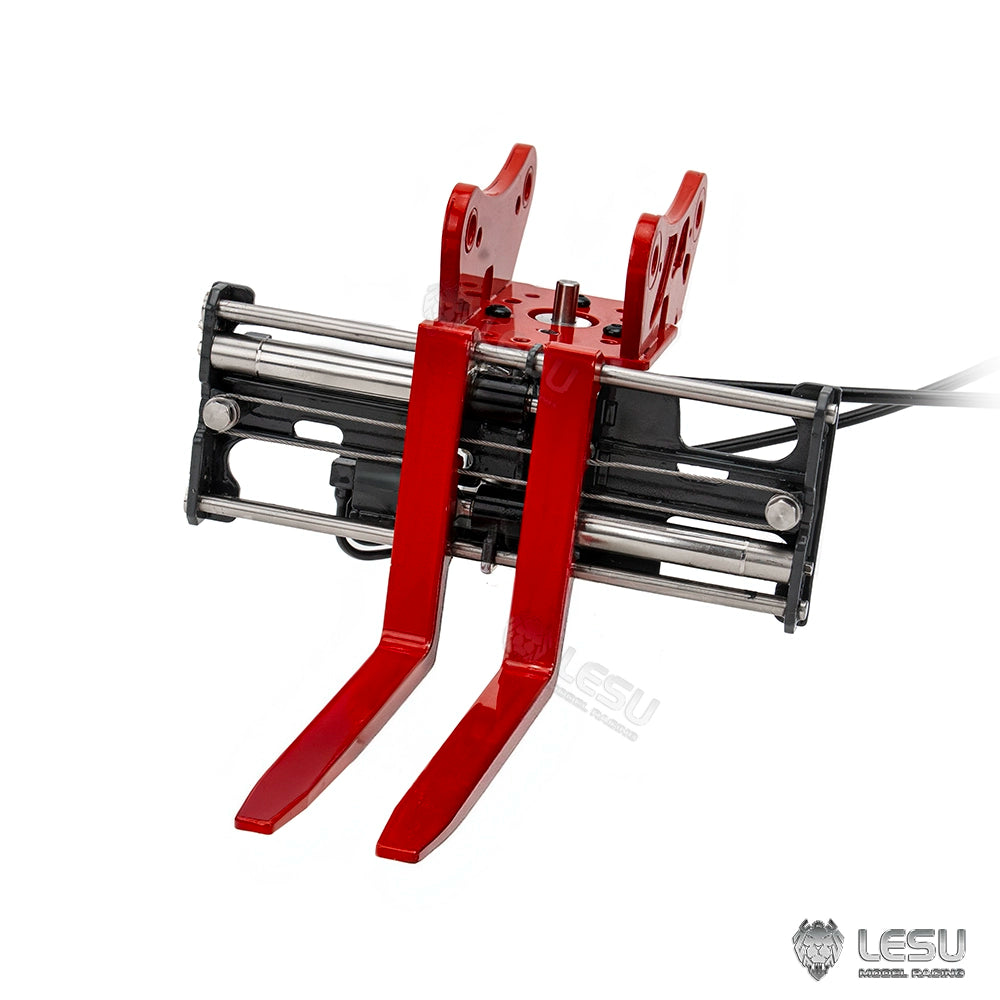 LESU 1/14 RC Engineering Hydraulic Excavator 270 Degree Rotary Fork AT-C0041