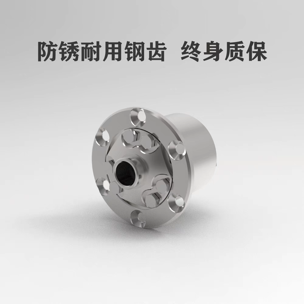 TWOLF M715 1/8 Rc Pickup Metal Torson Axle Mechanical Automatic Limited Slip Differential 2set