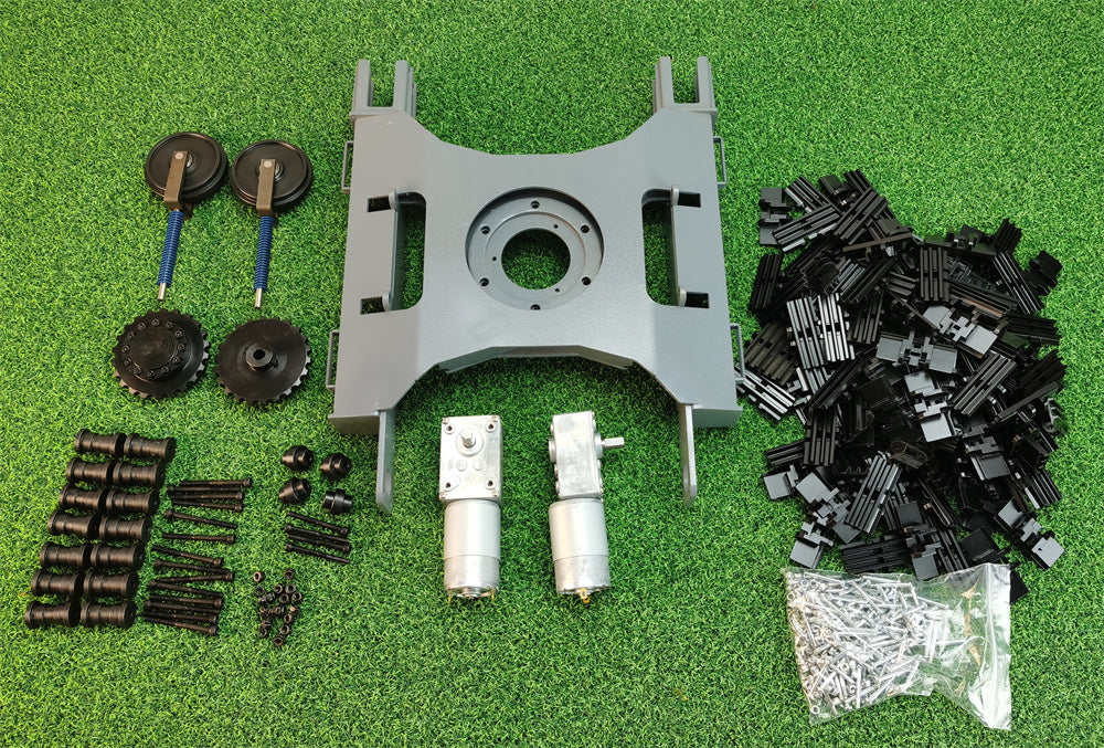 1/12 rc hydraulic excavator metal chassis assembly