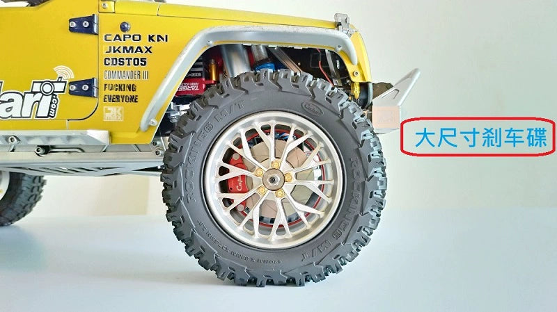 CAPO JKMAX 1/8 Rc Car Large Brake Disc 4pcs for 2.8 Inch Wheels