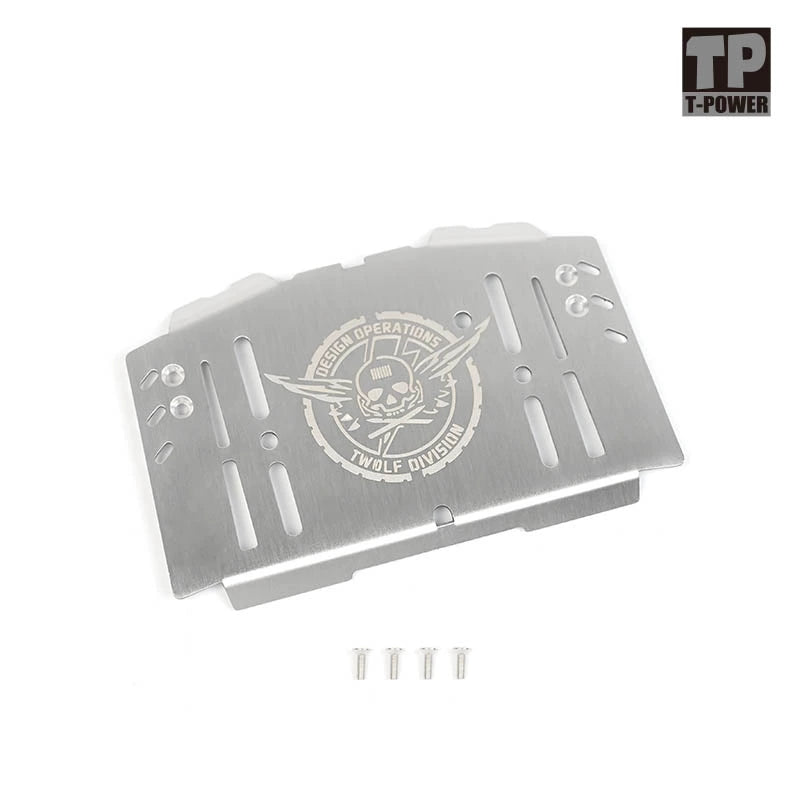 TWOLF 1/8 M715 Rc Car Chassis Front Bottom Metal Guard