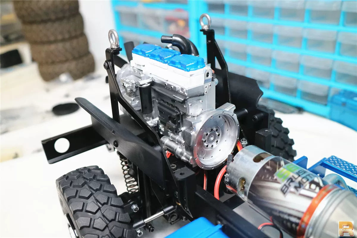 CROSSRC TC6 C12 1/12 Rc Car Engine Plastic Model Unpainted KIT CS-97400730