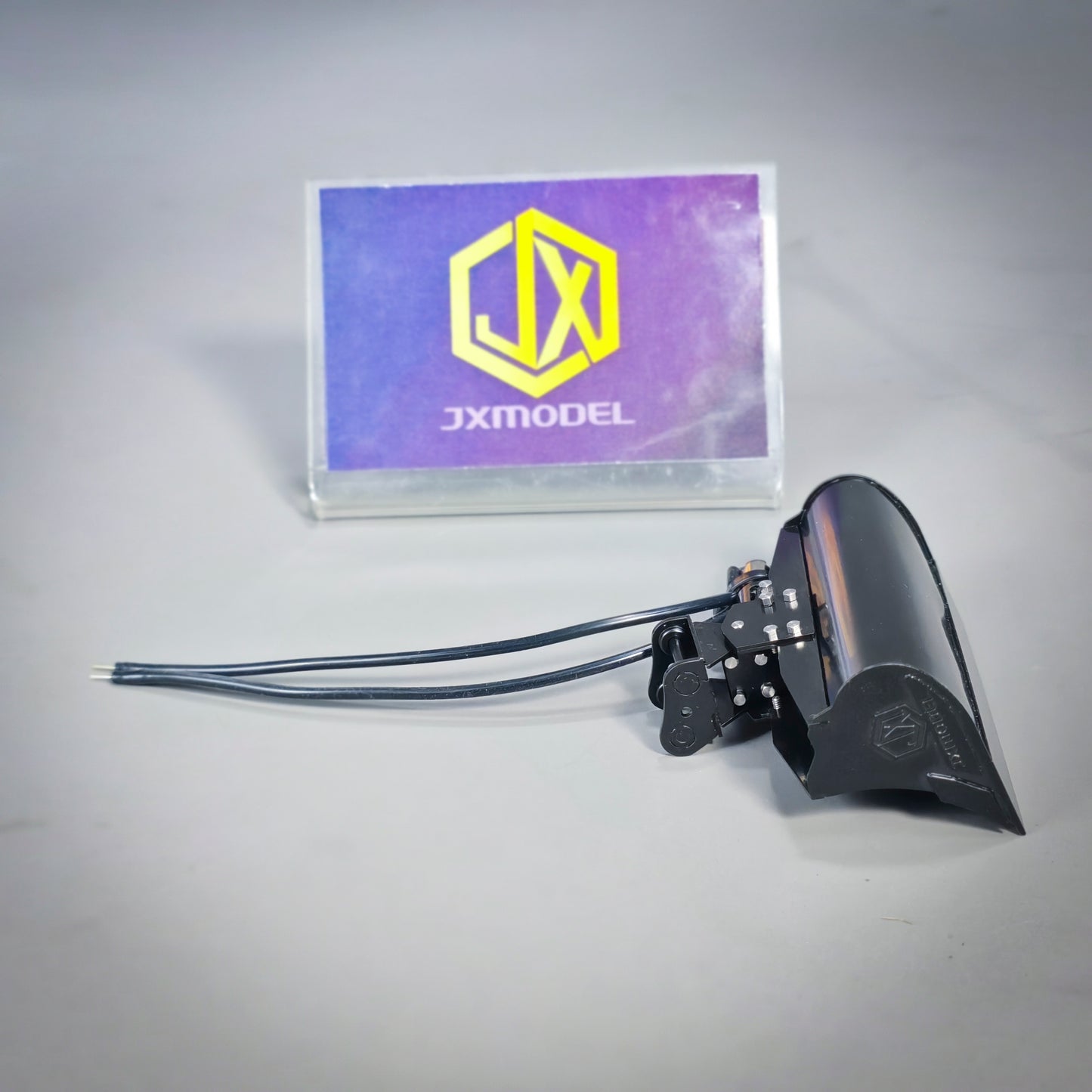 JXModel JX-E20 miniature hydraulic remote control excavator op bucket tool