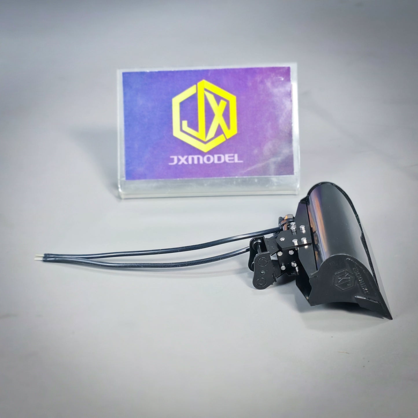 JXModel JX-E20 miniature hydraulic remote control excavator op bucket tool