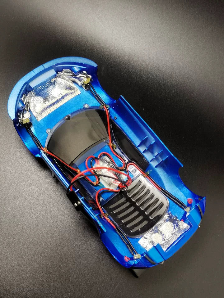 FT MINI D Miniq Mini Z 1/24 Rc Drift Car Universal Upgrade LED Front and Rear Light Module