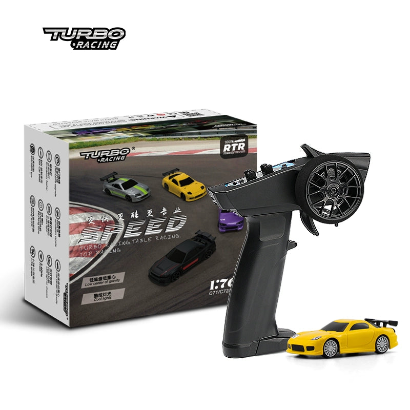 TURBO RACING 1:76 C74 C71 C72 C75 Mini RC Car RTR