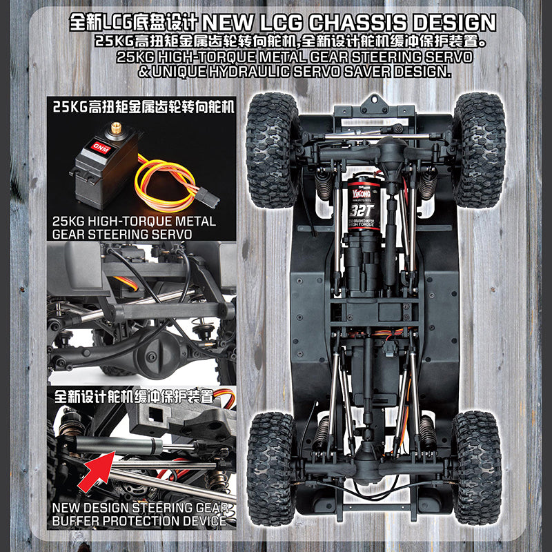 Yikong YK4106 PRO V2 Rc Car RTR