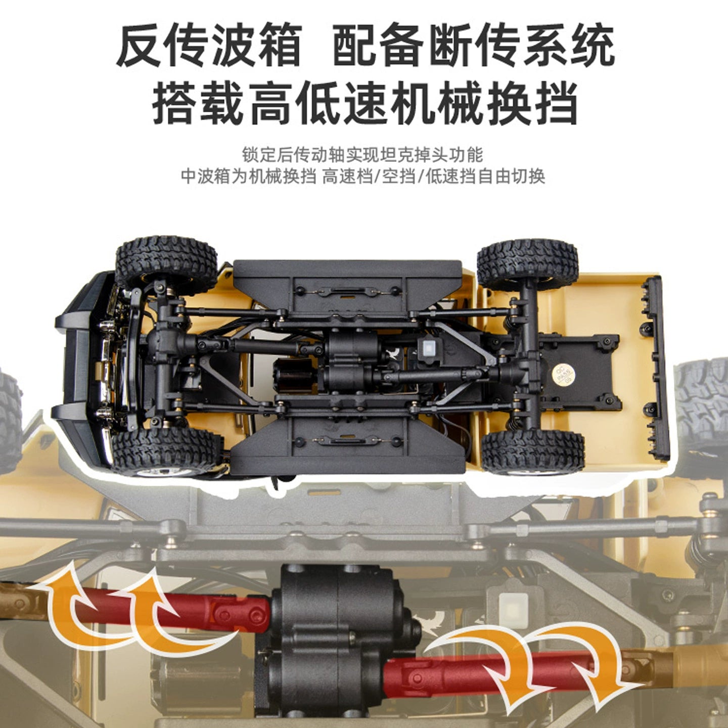 Udirc UCX1801 PRO 1/18 LC79 Rc Pickup RTR