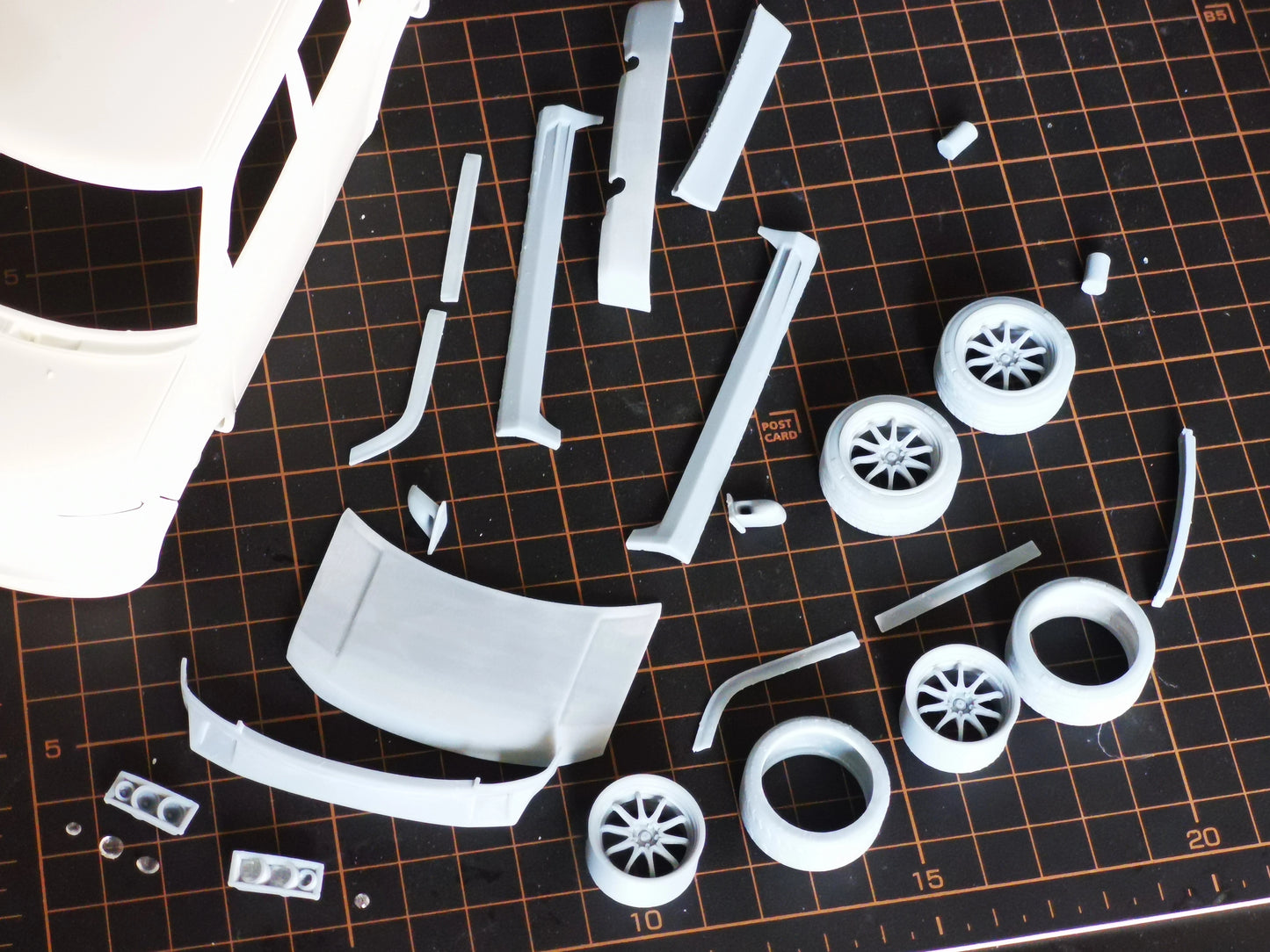 1/24 Fujimi 047393 3d Printing OP Parts