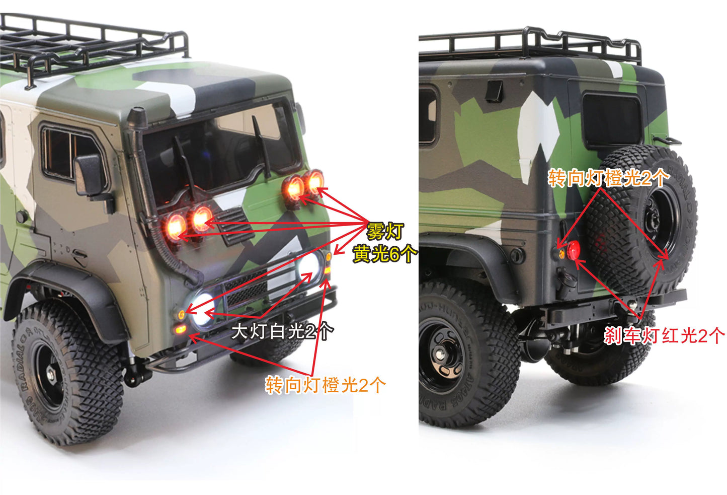 Orlandoo Hunter OH32V01 RC Van Truck KIT Assembly