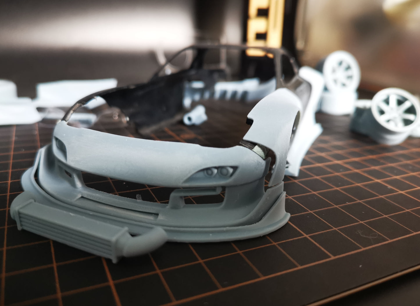 1/24 FD3S RX7 LTO 3D PRINT OP PART FOR Tamiya
