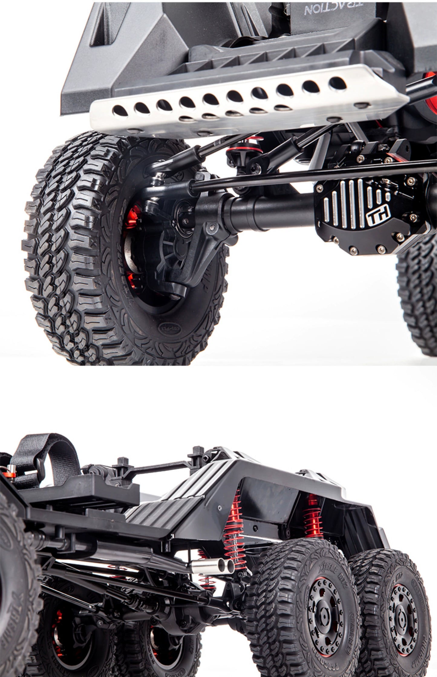 KM TRACTION HOBBY 1/8 BG630 6x6 G63 Km6 Rc Car RTR