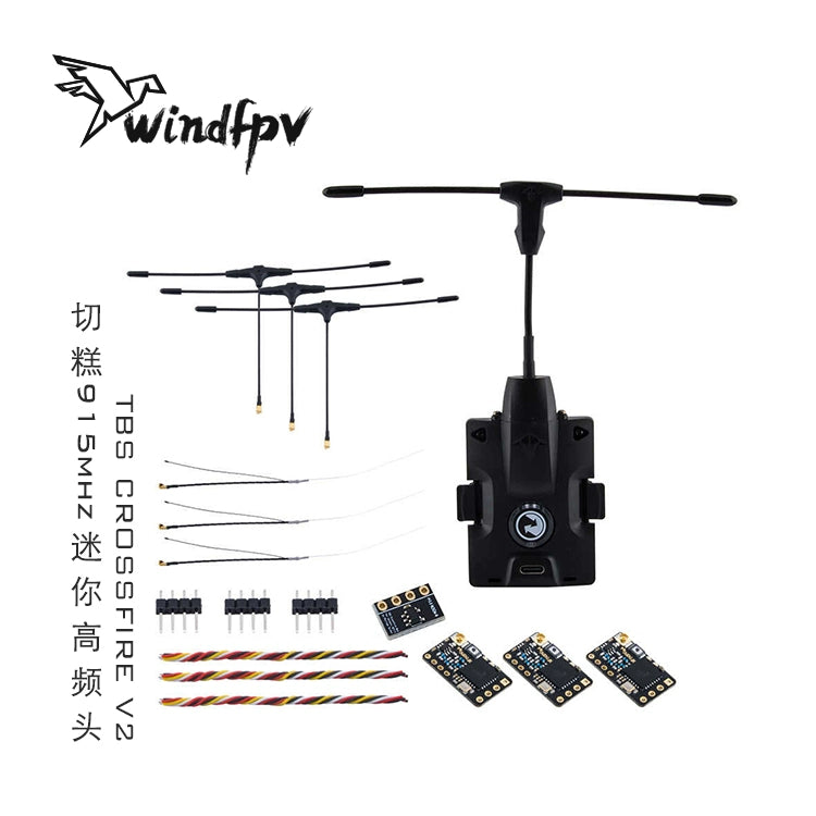 TBS CROSSFIRE MICRO TX V2 STARTER SET MICRO TX V2 CRSF PPM Protocol 915Mhz Long Range Transmitter For FPV