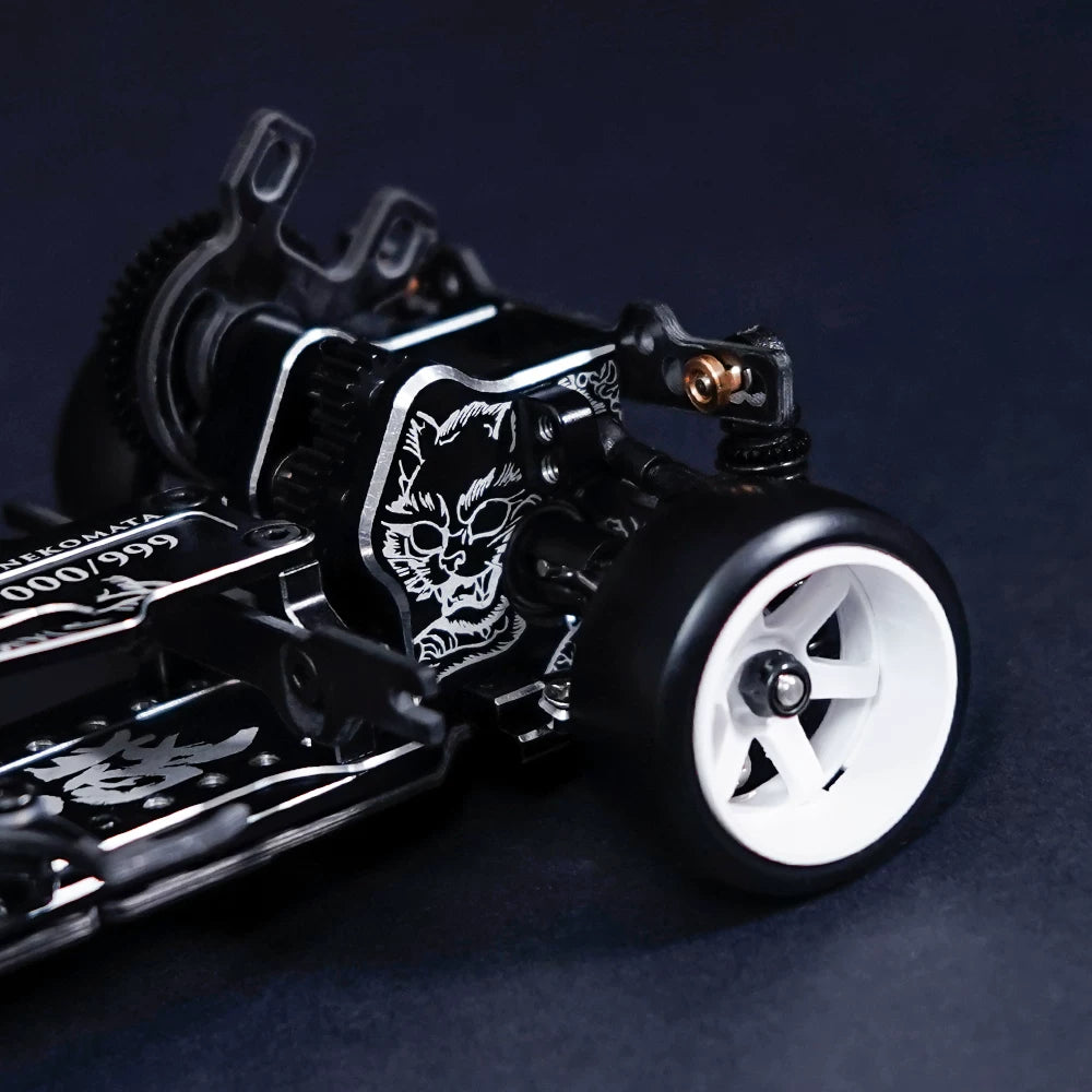 Onisiki 1/24 NEKOMATA RWD RC DRIFT CAR Preassembled Frame kit