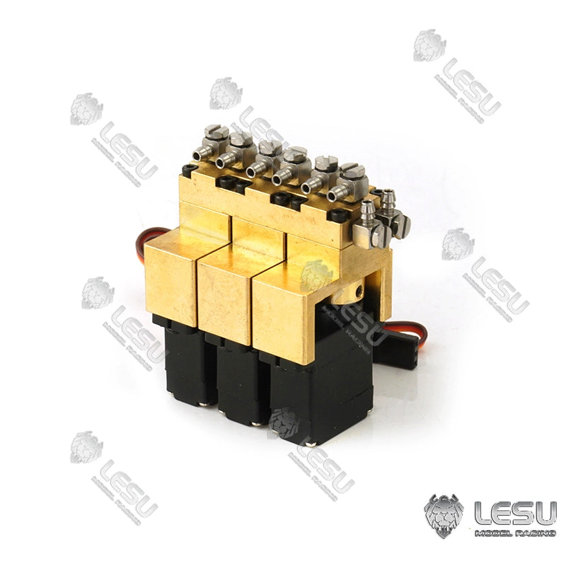 LESU 1/14 Rc Hydraulic Engineering Vehicle Hydraulic Reversing Valve 7ch Y-1537
