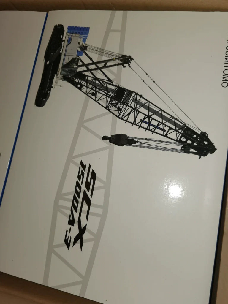 1:50 SCX1200-3 SCX1500 Crane HEAVY MACHINE CRAWLER CRANE ENGINEERING ALLOY MODEL COLLECTION