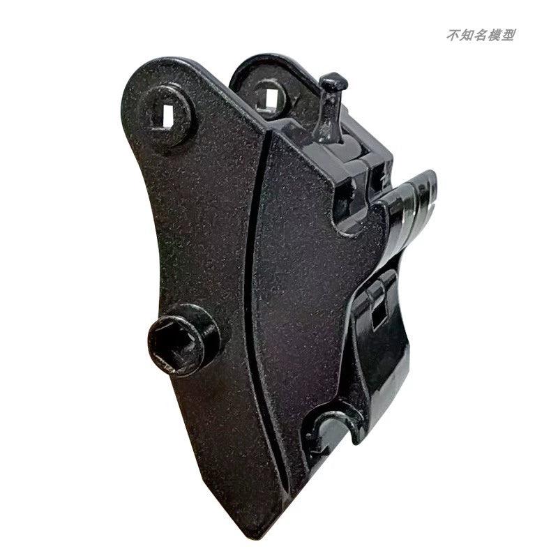 Huina 592 593 594 580 Rc Excavator Metal Accessories Quick Change Clip Grab Wood Breaker Coupler