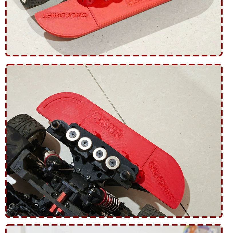 MJX 7303 Rc Car 3d Printing Front Spade Guard Accessories