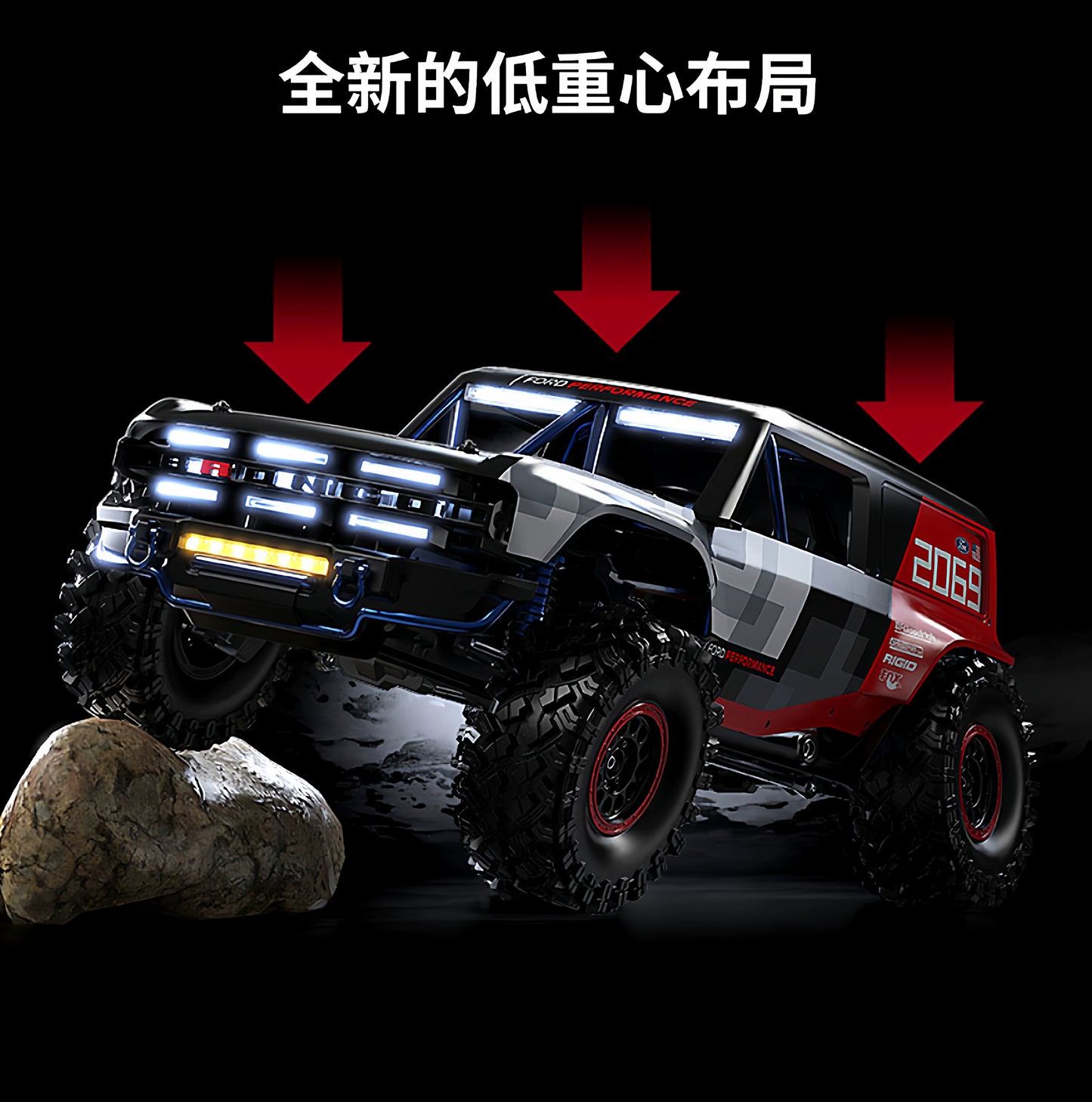MJX HYPER 1/8 H8P 4WD RC CAR RTR