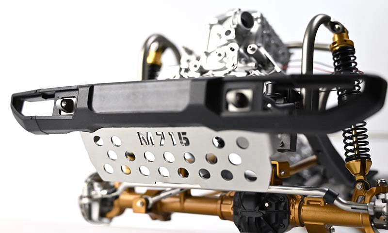 TWOLF 1/8 M715 Rc Car Chassis Front Bottom Metal Guard