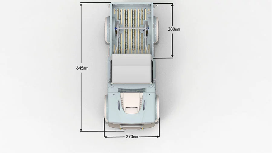 TWOLF 1/8 M715 Rc Metal Pickup KIT