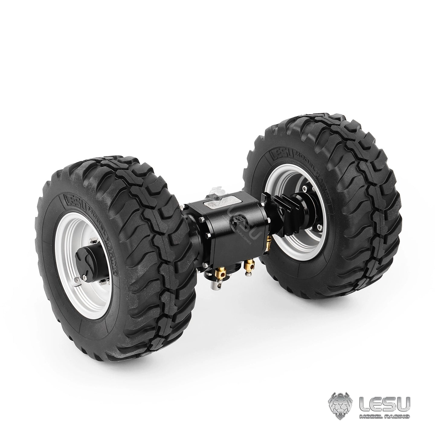 1/14 WA100M-8 Loader with Differential Lock Front Axle Rear Axle RD-2039 Gear Ratio 1:3 RC Axle Model
