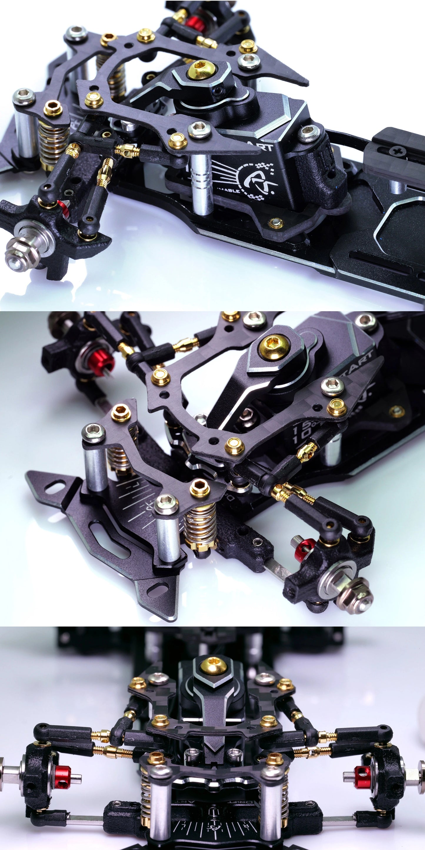 DRIFTART 4 Pre-assembled Frame for 1/24 Rc Drift Car 99140/99140 + 98205